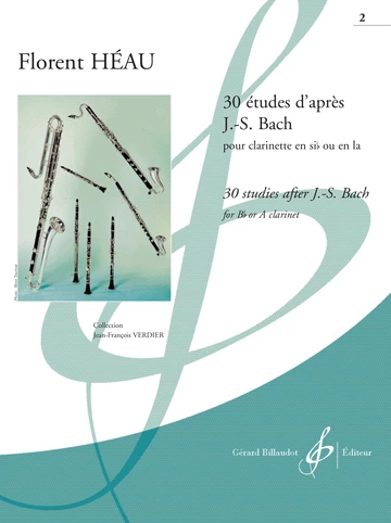 30 Études d’après Jean-Sébastien Bach. Volume 2 Visuel